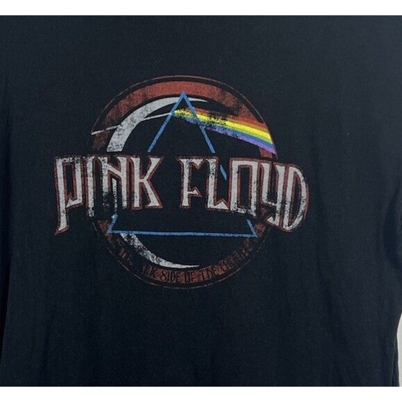 Converse Pink Floyd Dark Side Of The Moon 2013 Black Band T-Shirt Men's Size XL - Picture 4 of 5